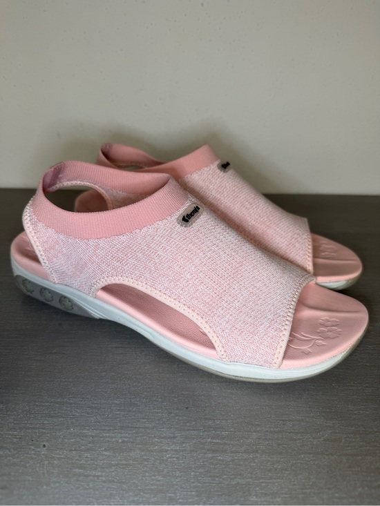 Therafit Shoes - Therafit Women's Pink Fabric Slingback Comfort Sandals Size 11.5-12 EU 42
